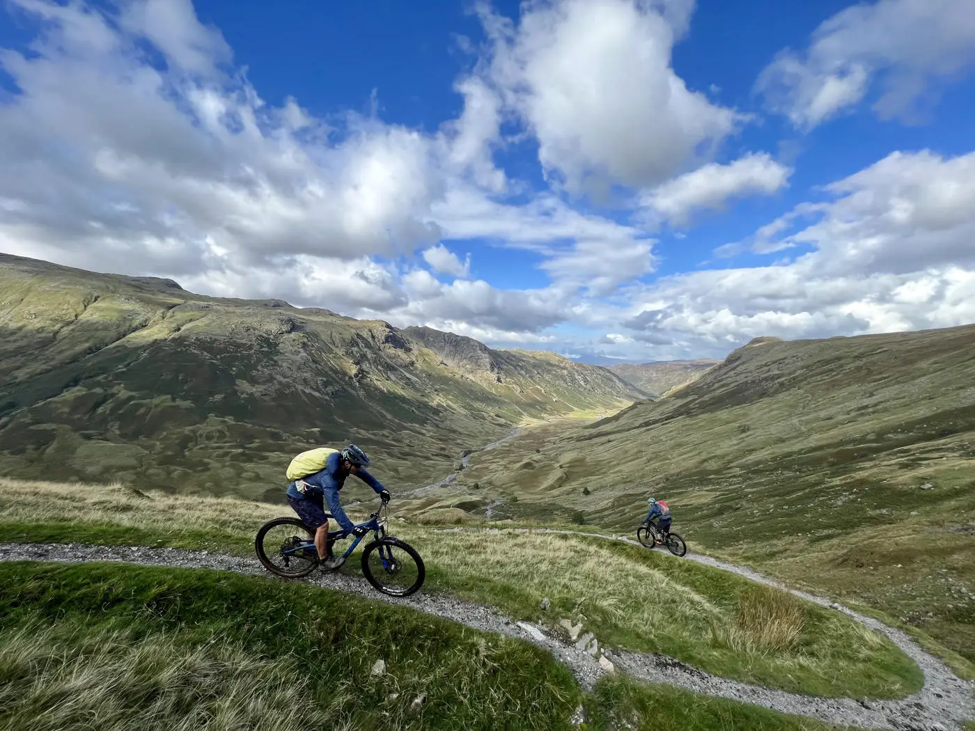 Lake District Riding on the edge